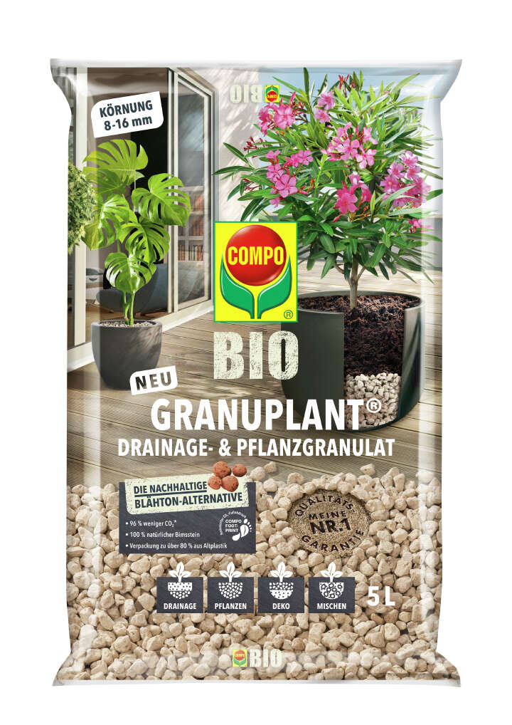 COMPO BIO Granuplant Drainage- und Pflanzgranulat